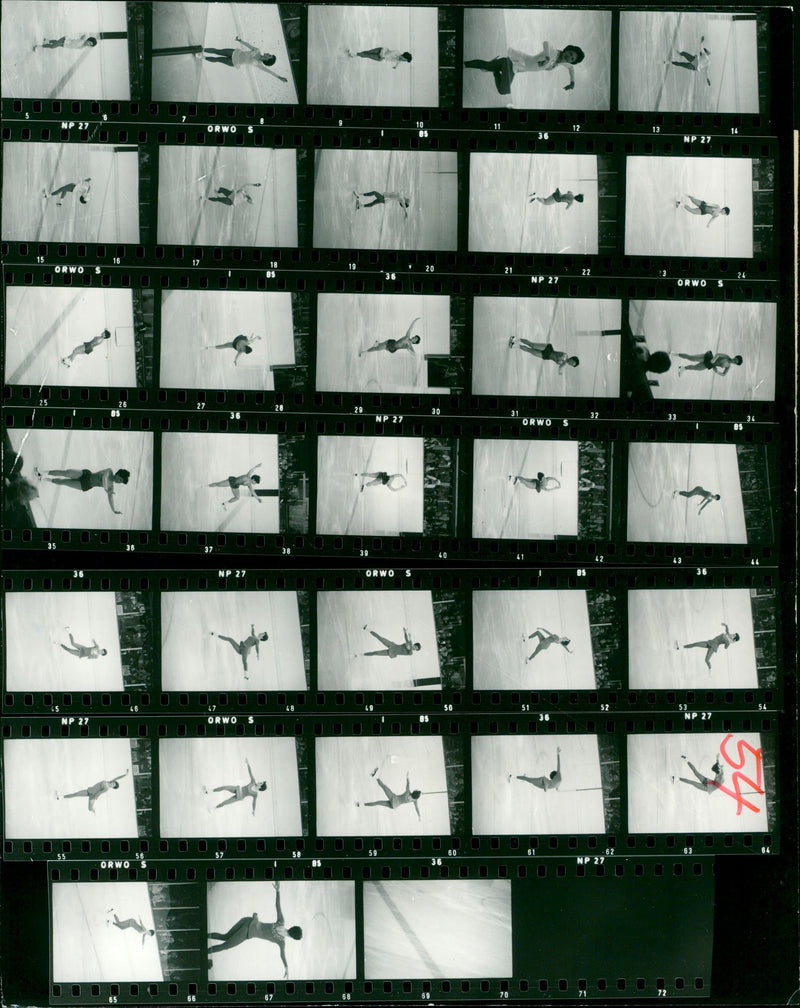 EISKUNST DIANNE LEEUW HOL ISABEL NAVARRE BRD WENDY FILM - Vintage Photograph