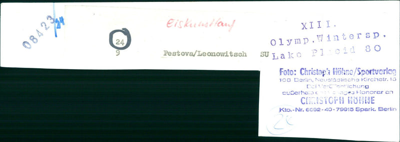 CAUF ISSUES EISKIRTUSIFAN PESTOVE LEONOVICH KODAK SAFETT FILM WWW - Vintage Photograph