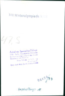 1990 CAUF ISSUES WINTEROLYMPIA MOST FAMOUS FILMS FILM - Vintage Photograph