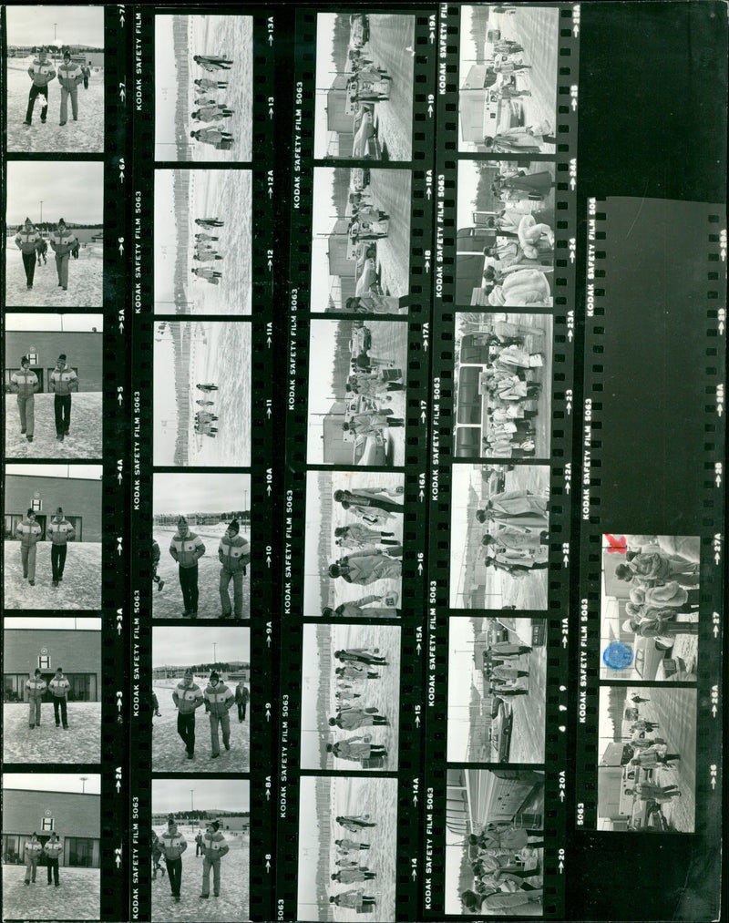 1980 COMPETITION TTEN KLAUS SCHLOVE CHER ILL VINTEROLYMPIA FILM - Vintage Photograph