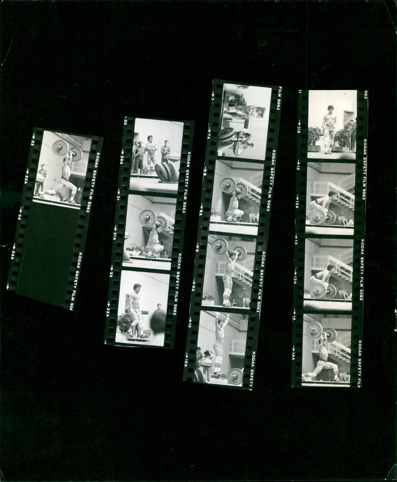 OLYMPIA BALL FILM DIRECTED KODAK SAFETY RELEAS - Vintage Photograph