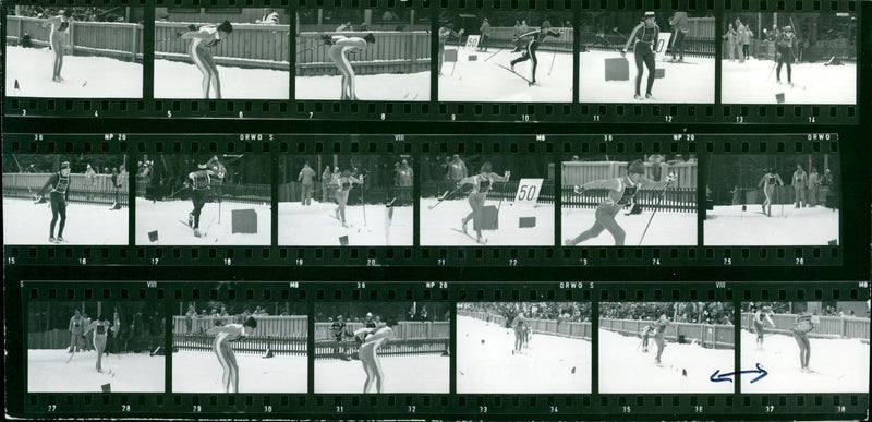 1980 LANGLAUF DOCUMENT COPYWRITER AND HERO KLAUS SIE SSBERG SWE ZEK POL KIRVESNI - Vintage Photograph