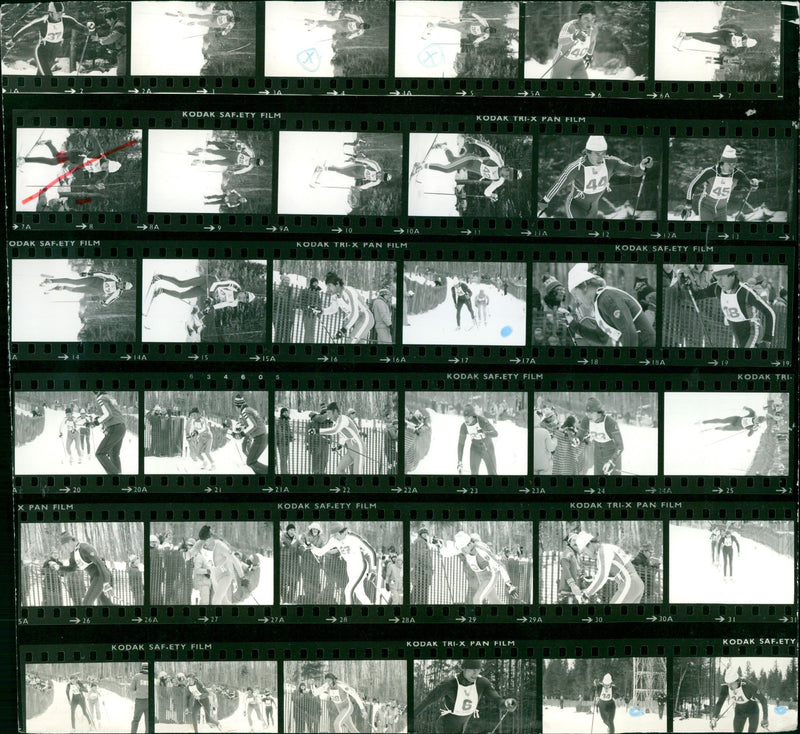 1980 LANGLAUF ETY FILM KODAK TRI PAN SAF PAUL JEAN JAMES - Vintage Photograph