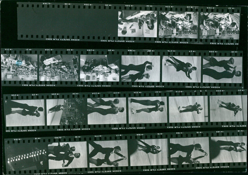 CAUF ISSUES EISKUUSLLARA UNG MOUSSEEVA MINENKO REGOCZY SALLEY FILM - Vintage Photograph