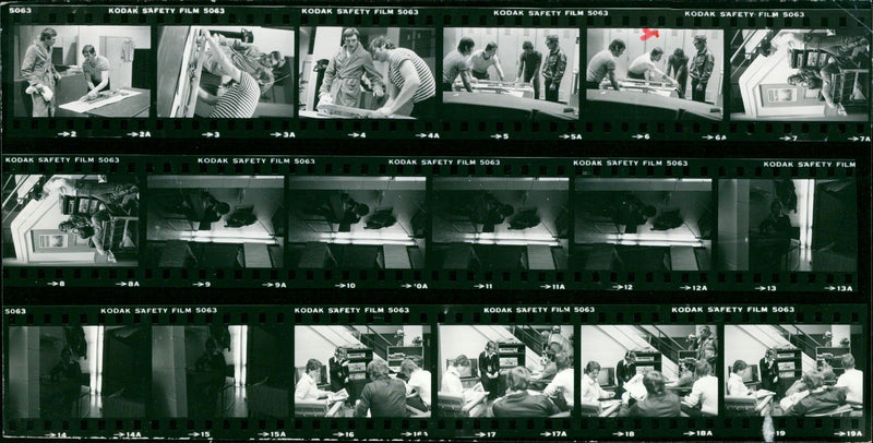 1980 COMPETITION TTEN RECORDING BERLIN BEI VOROFENTLICHER BELIEFSEXEMP FILM - Vintage Photograph