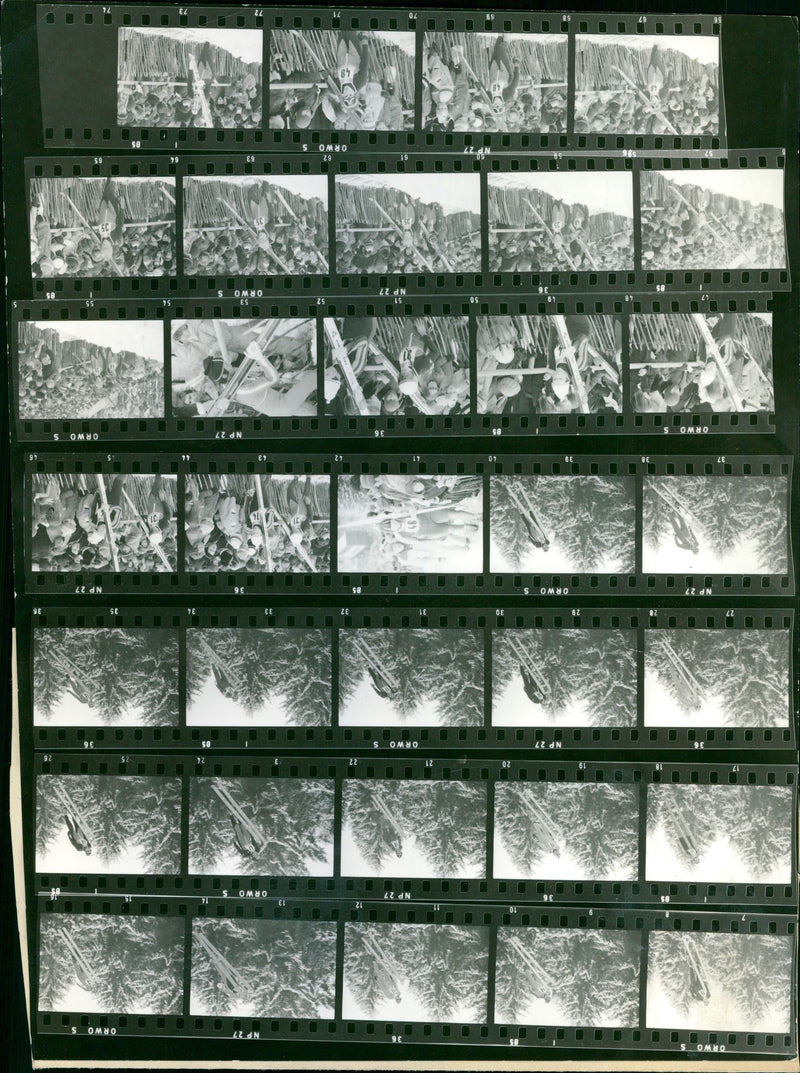 SPECIAL SPRINGS HANS SCHMID TADEUSZ PAVLUSIAK WALT JAMES FILM - Vintage Photograph