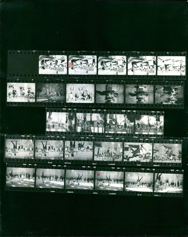 1984 BSG RAT STADTBEZIRKS HALLE GUDRUN STEINBACH STA FILM - Vintage Photograph