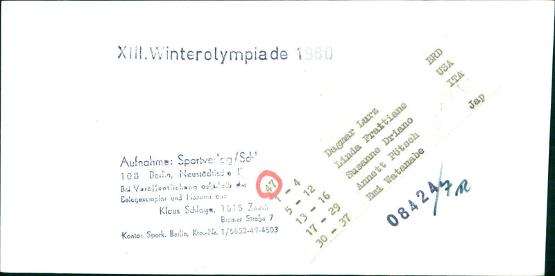 1980 CAUF ISSUES KODAK SAFETY FILM SOGS LINDA - Vintage Photograph