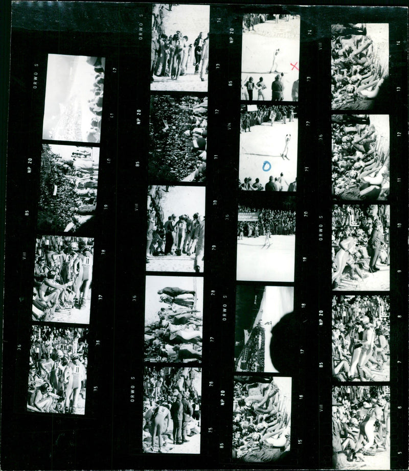 ALPIN FILM PADDOCKS FRANZ KLAMMER OST DESTINATION ROUTE AUTOCHNEI - Vintage Photograph