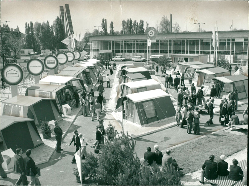 CAMPSITESHAN EXPOVIT MOX FOTO FRIEDRICH LEIPZIG POPPELMANNSTR REG - Vintage Photograph