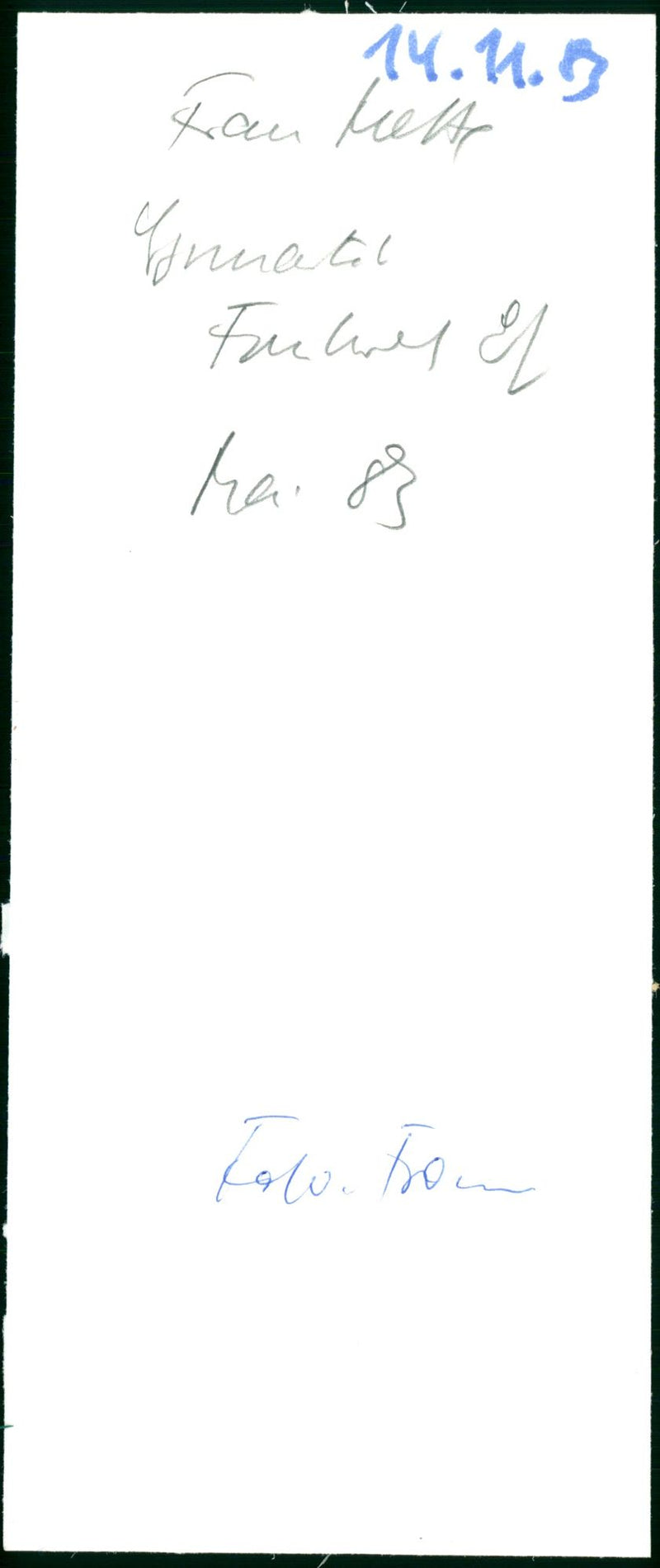 BSG FUNKWERK ERFURT GERMANYS MOST SUCCESSFUL MUSIC FESTIVA - Vintage Photograph