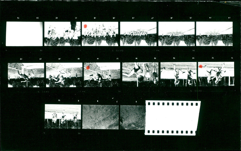 1982 FRIEDRICH RODA HOLIDAY CAMP NADELWERK ICHTERSHAUSEN FILM NUMBER ERCIGNIS - Vintage Photograph