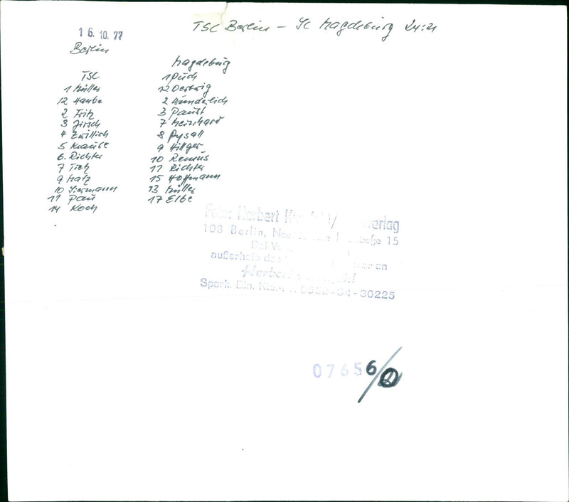 BERLIN THIS PARISH QUENDTIDA TIES REMUS REMSAS EXPAN KODAK SAFETY FILM - Vintage Photograph