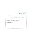 1988 BERLIN ONESCHE SONG CAUF PESAN MARCO LEIPOLD FILM - Vintage Photograph