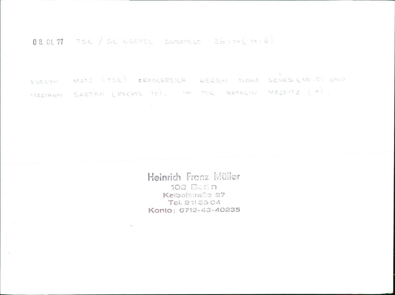 FILM SHOT BUDAPEST HUNGARY - Vintage Photograph