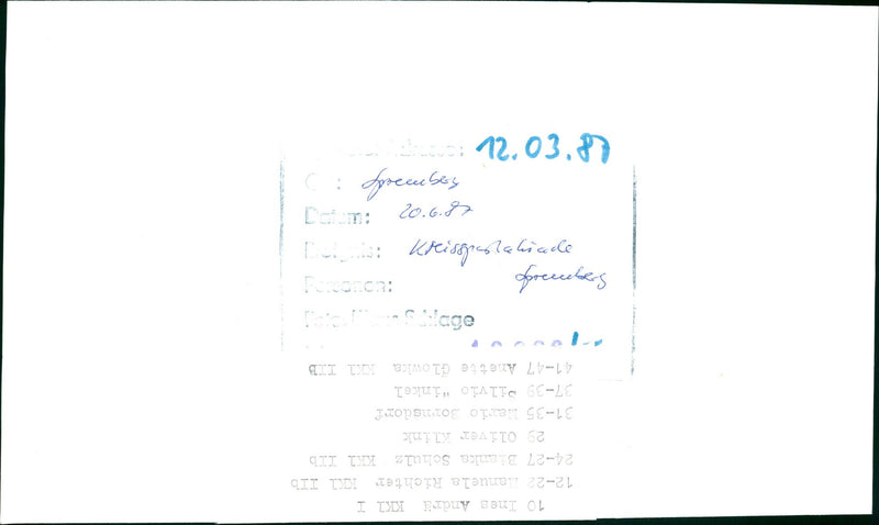 TAKIADE SPREM INES ANDRA KKI IANUELA JUDGE KKL IID BIANKA SCHULZ TID - Vintage Photograph