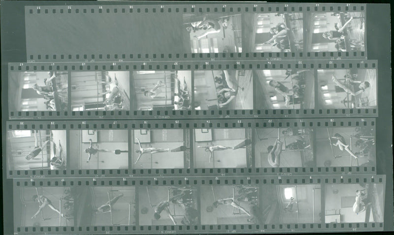 TAKIADE SPREM INES ANDRA KKI IANUELA JUDGE KKL IID BIANKA SCHULZ TID - Vintage Photograph