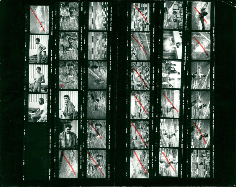1982 CHAMPIONSHIPS KODAK SAFETY FILM BATETY ODAK SAFE TOU - Vintage Photograph