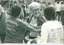 1984 PEACE RUN DENMARK PAUS SCHLAGE FILMNUMNC SPEICHER ADDRESS BEREI PAUL - Vintage Photograph