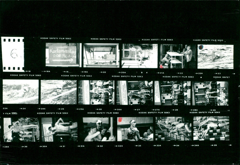 SWEDES KODAK SAFETY FILM COLLECTION SOME SWEDISH FILMS - Vintage Photograph