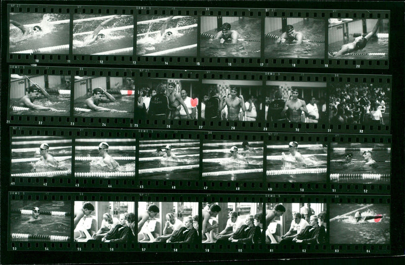 CHAMPIONSHIPS SVEN LODZIEWSKI SCD DIRK RICHTER SCE FRANK BALTRUSCH SCM PETER - Vintage Photograph