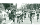 PEACE RUN COST PEICHER ADDRESS BEREIS DATE HIM FRIEDENSLECT FILM NURME - Vintage Photograph