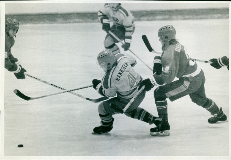 Ice hockey cup 1989 in Berlin - Vintage Photograph