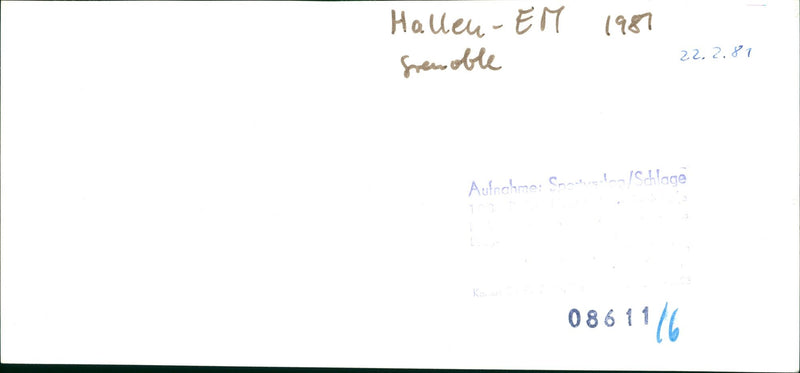 ROPAMEISTERSCHAFTEN KODAK SAFETY FIDES KAUASK YIS ADIDAS ACH FILM - Vintage Photograph