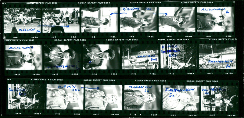 CALLEN CHCE ROPAMEISTERSCHAFTEN KODAK SAFETY FILM BRUNIN POL MURAW - Vintage Photograph