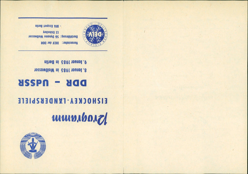 1960 EINLA SPIELBEGINN USSR RENE BIELKE INGOLF SPANDIG THOMAS GRAUL DET PRESIDENT - Vintage Photograph