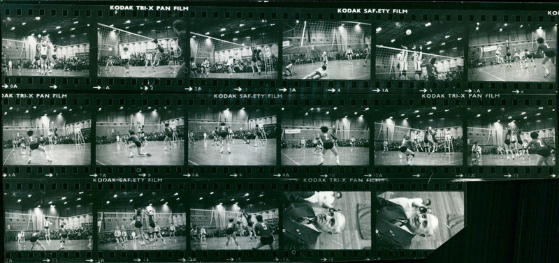 MOSKAN MOSCOW DAYS BERLIN VOLLEYBALL TSC GAANO CEOSARE DYN FILM - Vintage Photograph