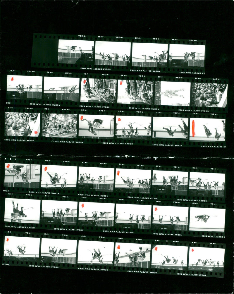 KODAK SAFETY FILM DATE EVENT SCO OGU CUEIDWE SEAR PERS - Vintage Photograph