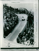 1988 OLYMPIA CALGARY BOB COMPETITIONS CANADA WERE CONTINUED - Vintage Photograph