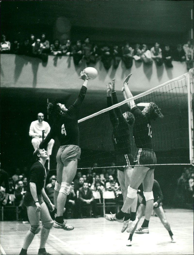 VIII. International volleyball tournament - Vintage Photograph