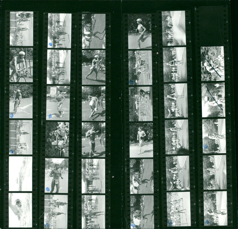 EVERYONE KOONEN TRIATHLON TOUR PEOPLE HOCHNE FILM - Vintage Photograph
