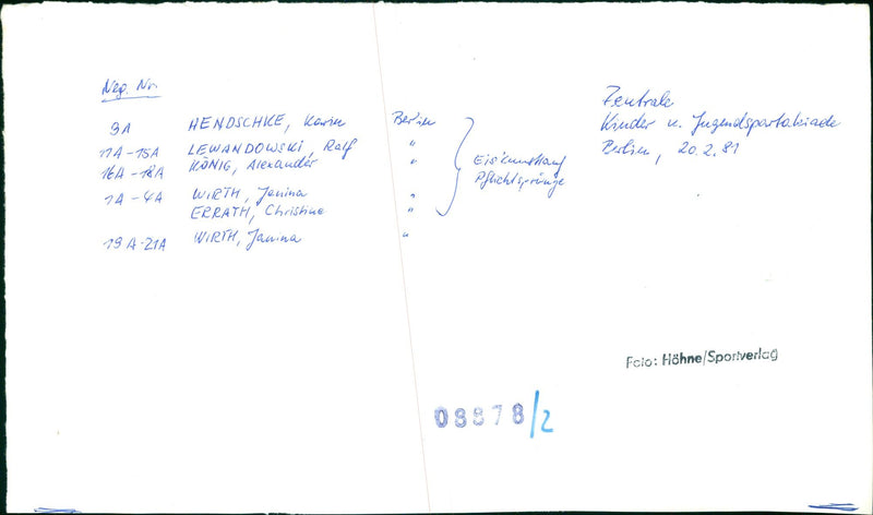 1981 ERBANS EUTS KODAK TRI PAN FILM SAFETY KOD COM - Vintage Photograph