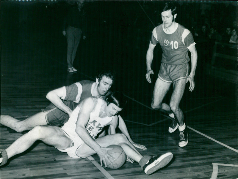 German basketball championships 1971 - Vintage Photograph
