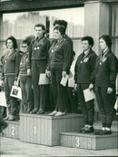 KOMARISTOWA DYNAMO USSR MIDDLE RIGHT FREE SOCKET SCHU FILM - Vintage Photograph