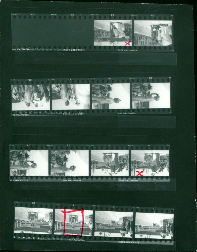 ITER OLYMPIA RACE SLEDGE WOMEN UTE OBERHOFF HER DRA CTTE OBER HOFFMANUER - Vintage Photograph