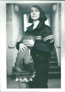 1987 DEATH SPARTAKIADE MARTINA SCHROTER TRAINETIC MANUELA PINTARELLI KHPL CENTR - Vintage Photograph