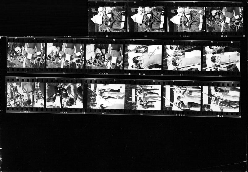 1977 COMPETITIONSLAN SITE THI LANPLANT CSSR FILM BLANKA PAULU REPO - Vintage Photograph