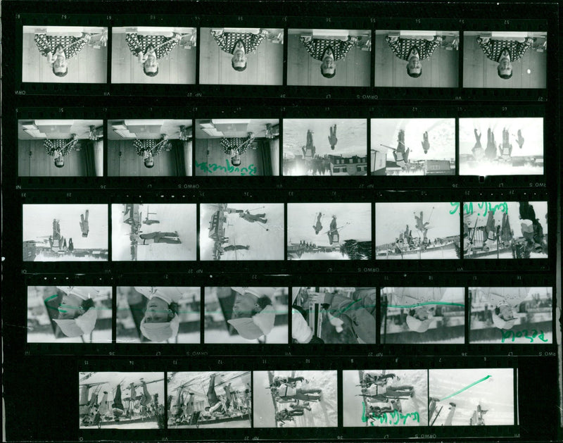 ILIGENTE KLINGEUNAL SKI RACING VENUE GERMANY FRENCH - Vintage Photograph