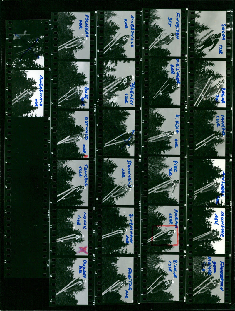 1982 CIELE TOTO MICUS SCHLAGE FILM NUMBER OBERHOF DATE EICICRIS OBOOKS POLE - Vintage Photograph