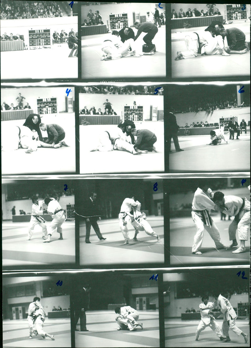 BENQ JUDO JUG FILM GERMAN FILMMAKER GUNTHER ROWE - Vintage Photograph