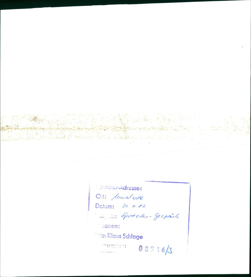 1982 ISEL GERMAN BUSINESSMAN WHO LIVES TOWN FILM - Vintage Photograph