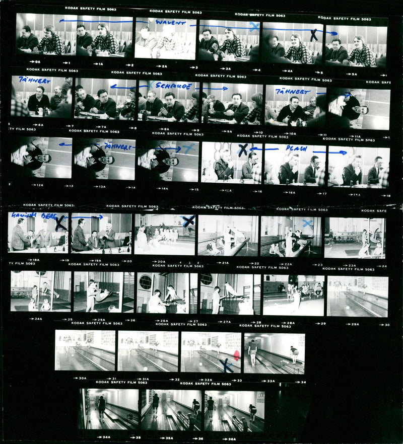 1982 ISEL GERMAN BUSINESSMAN WHO LIVES TOWN FILM - Vintage Photograph