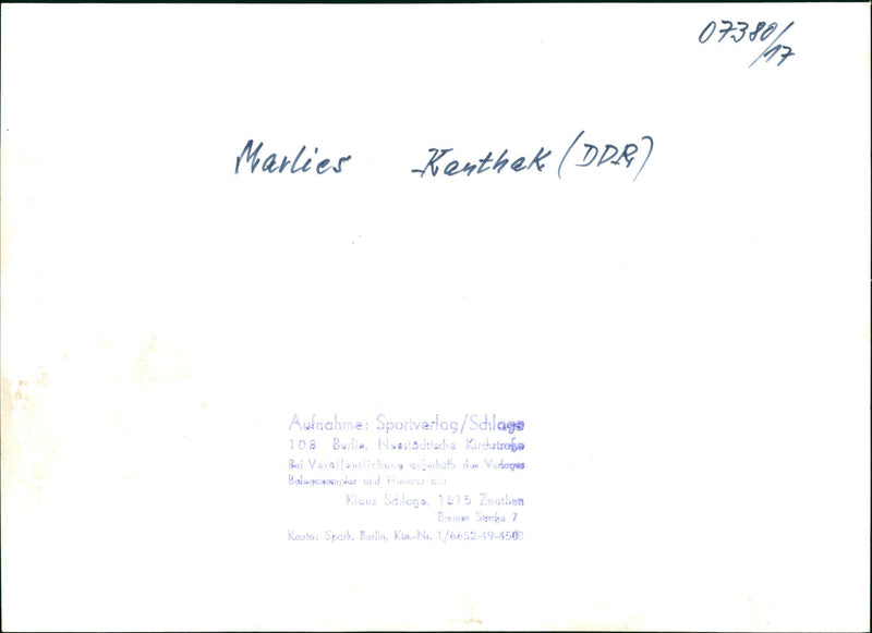 MARLIES HELBIS SILLIEEN AND KENTHEK ARE STARS FILM - Vintage Photograph