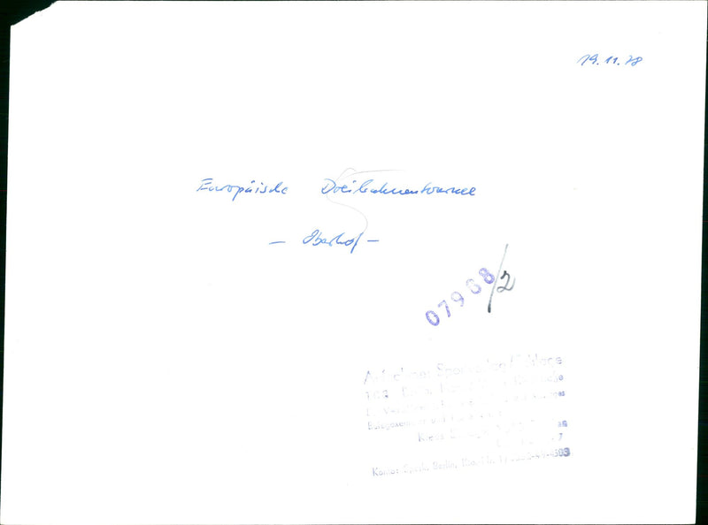 OBERHOF FOUR TOUR DAMLA SOSULTA WASSE STW RINO SOUCMAW PAN BGD LINDA FILM - Vintage Photograph