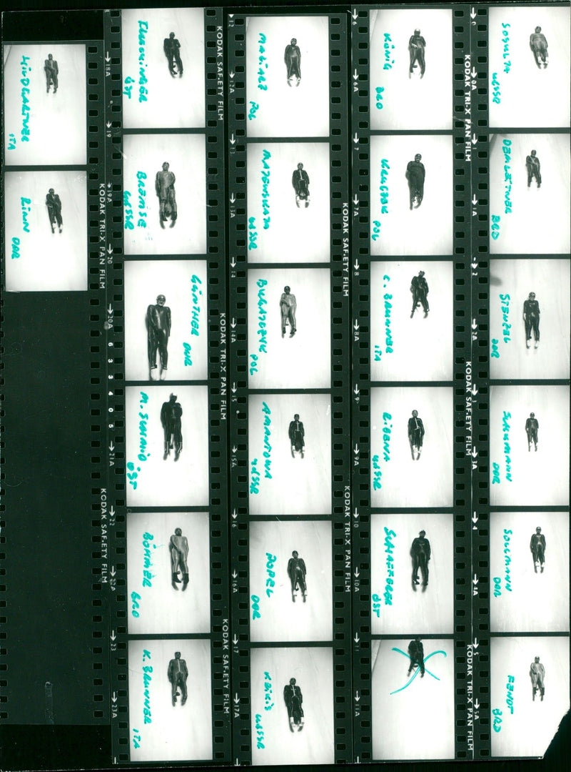 OBERHOF FOUR TOUR DAMLA SOSULTA WASSE STW RINO SOUCMAW PAN BGD LINDA FILM - Vintage Photograph