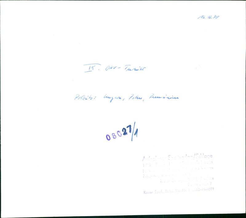 TURNIER SCHWERIN KODAK TRI PAN FILM QDAK SAE LLOLOLOLO BOBOOOOOOOOOOOOOOOOO - Vintage Photograph